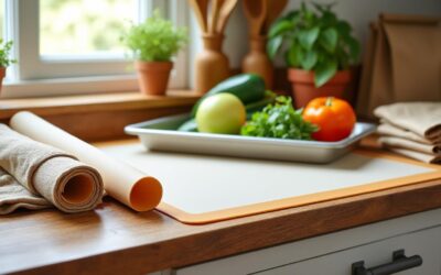 solutions écologiques pour dire adieu au papier cuisson et sulfurisé