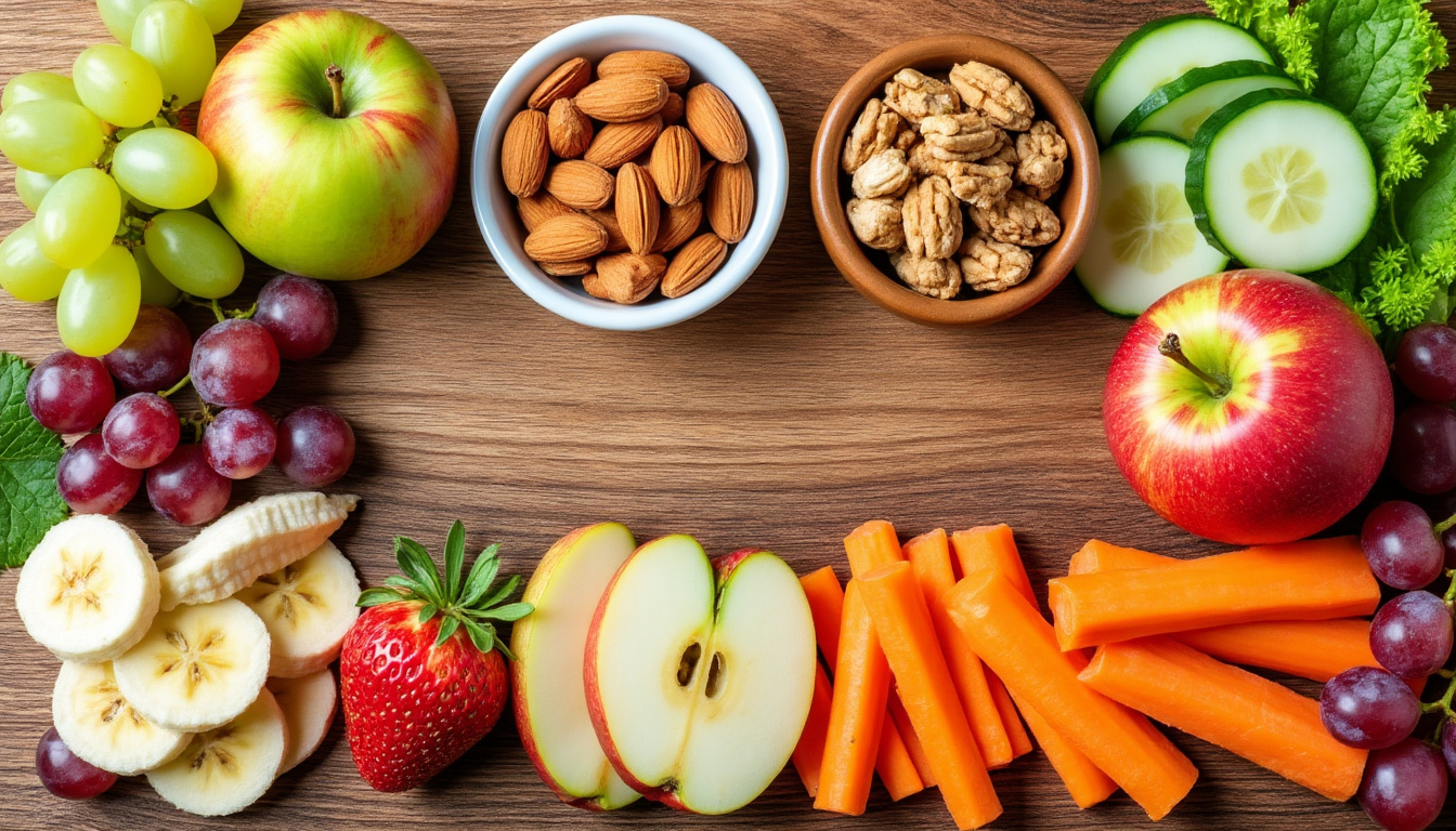découvrez des idées faciles et rapides de snacks sains pour toute la journée, parfaits pour garder énergie et bien-être.