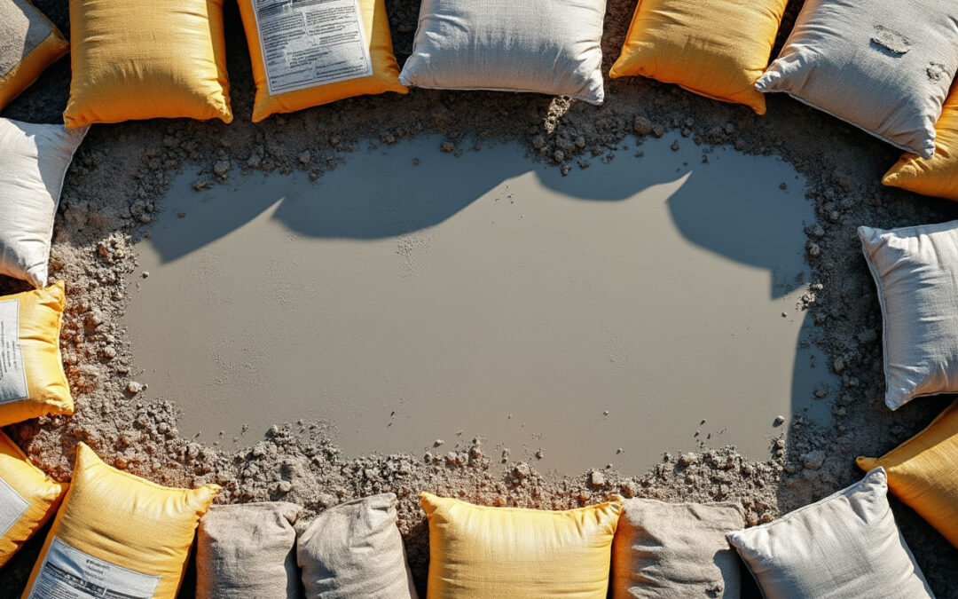 Combien de sacs de béton prêt à l’emploi faut-il pour couvrir 1 m² ?