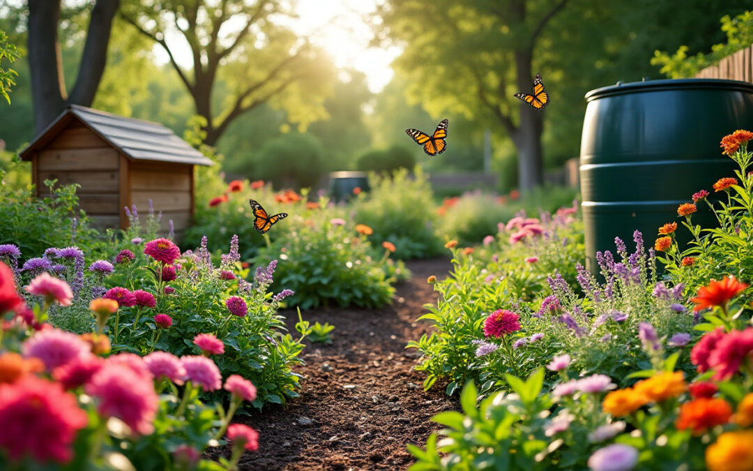 Conseils écologiques pour cultiver un jardin florissant et durable