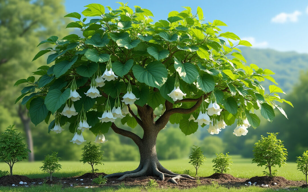 Culture, croissance et taille du catalpa