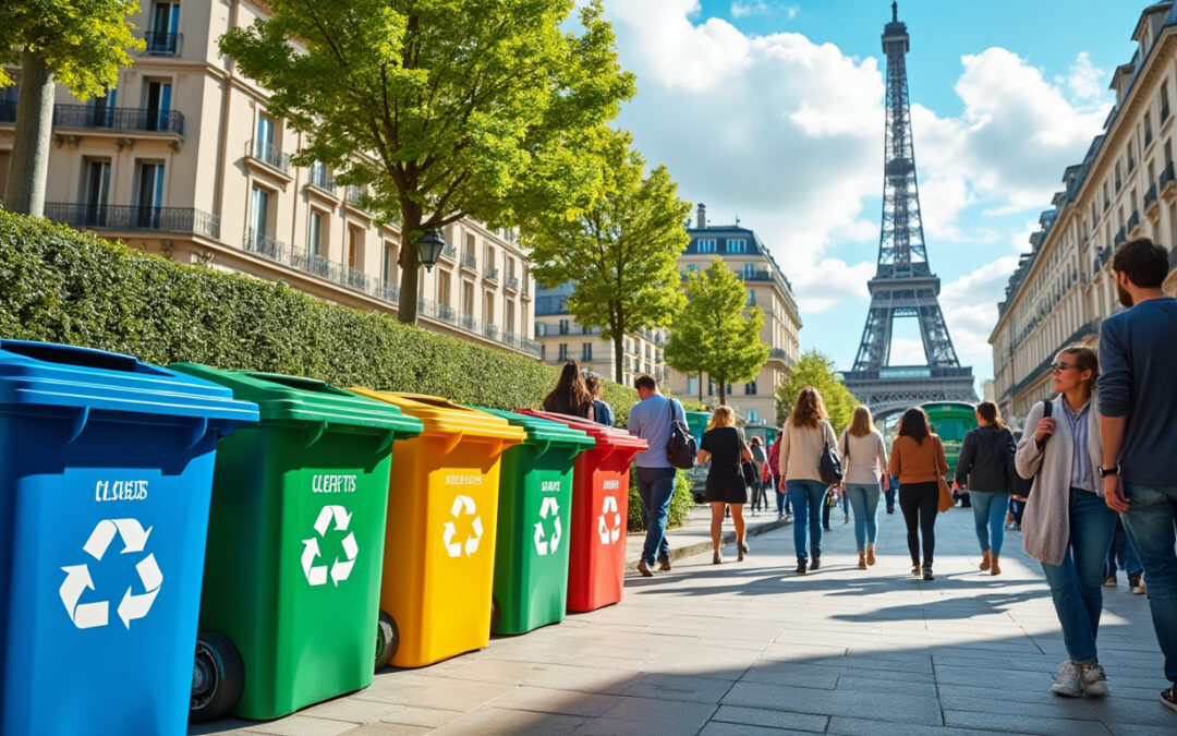 découvrez les initiatives durables à paris pour améliorer le tri et le recyclage, favorisant un environnement plus propre et responsable.