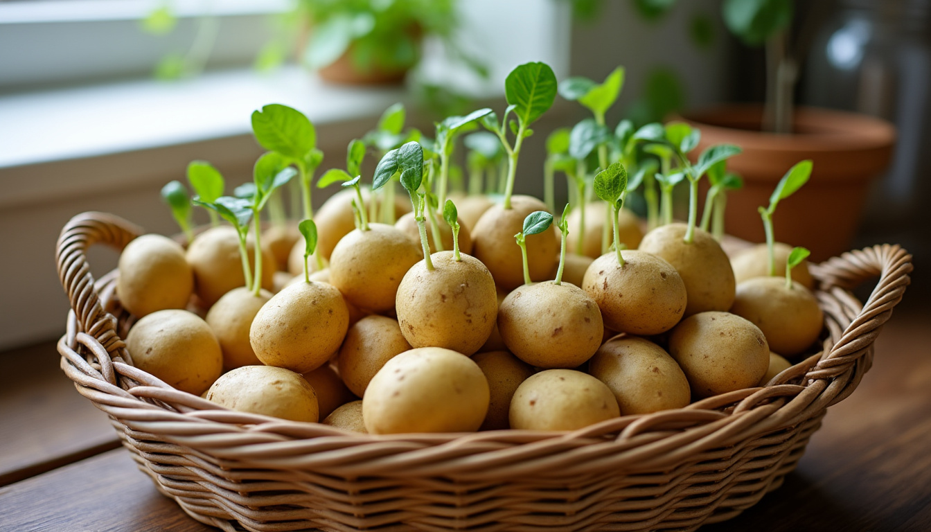 découvrez si manger une pomme de terre germée est sans danger, les risques potentiels pour la santé et les précautions à prendre avant consommation.