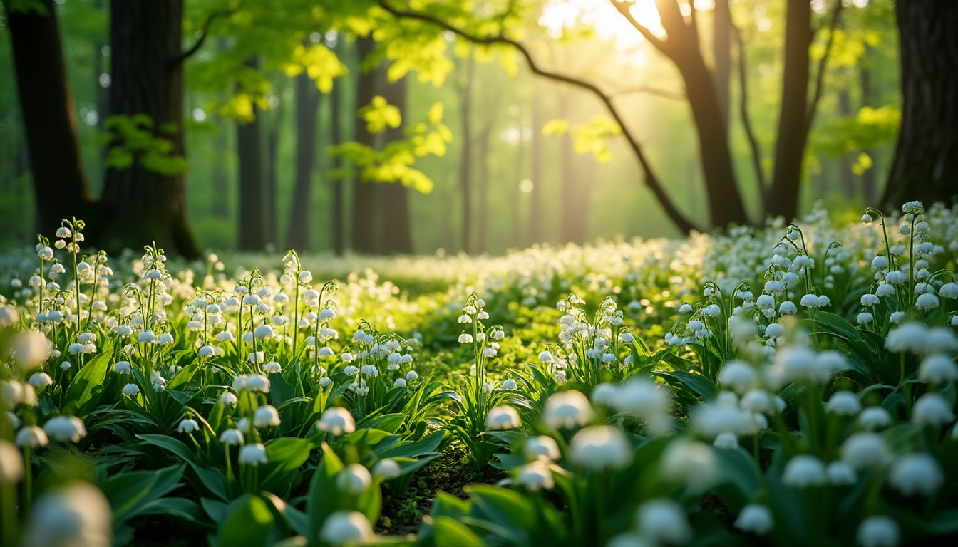 découvrez comment planter et entretenir le muguet, ainsi que la symbolique riche de cette fleur porte-bonheur.
