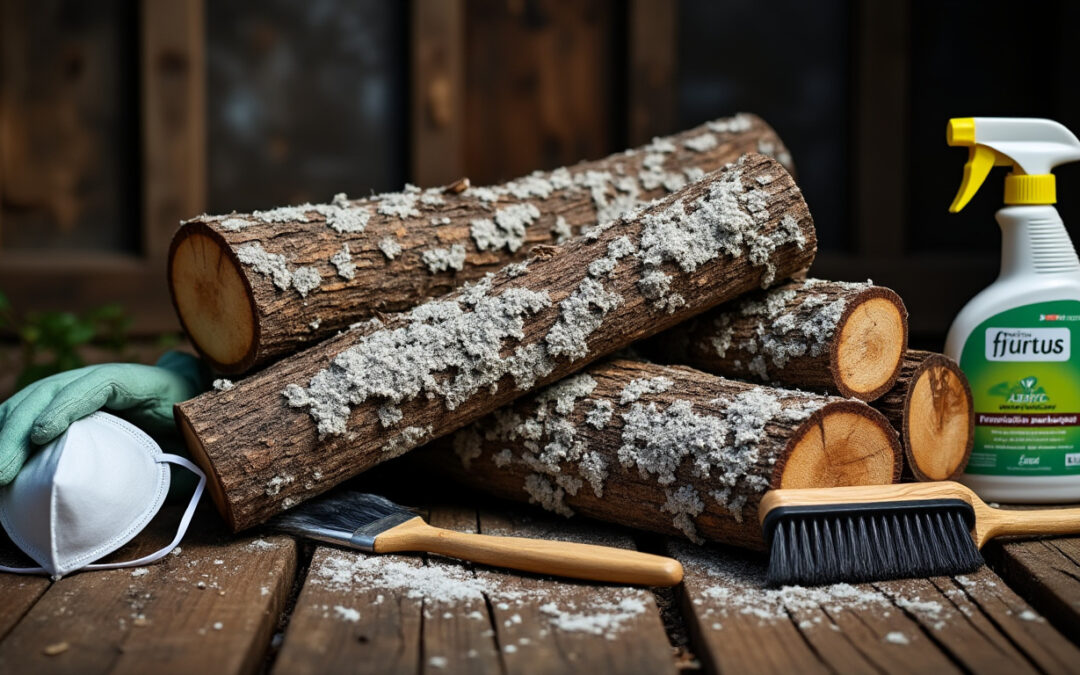 découvrez les étapes essentielles à suivre en cas de présence de mérule sur votre bois de chauffage pour prévenir sa propagation et protéger votre habitation.