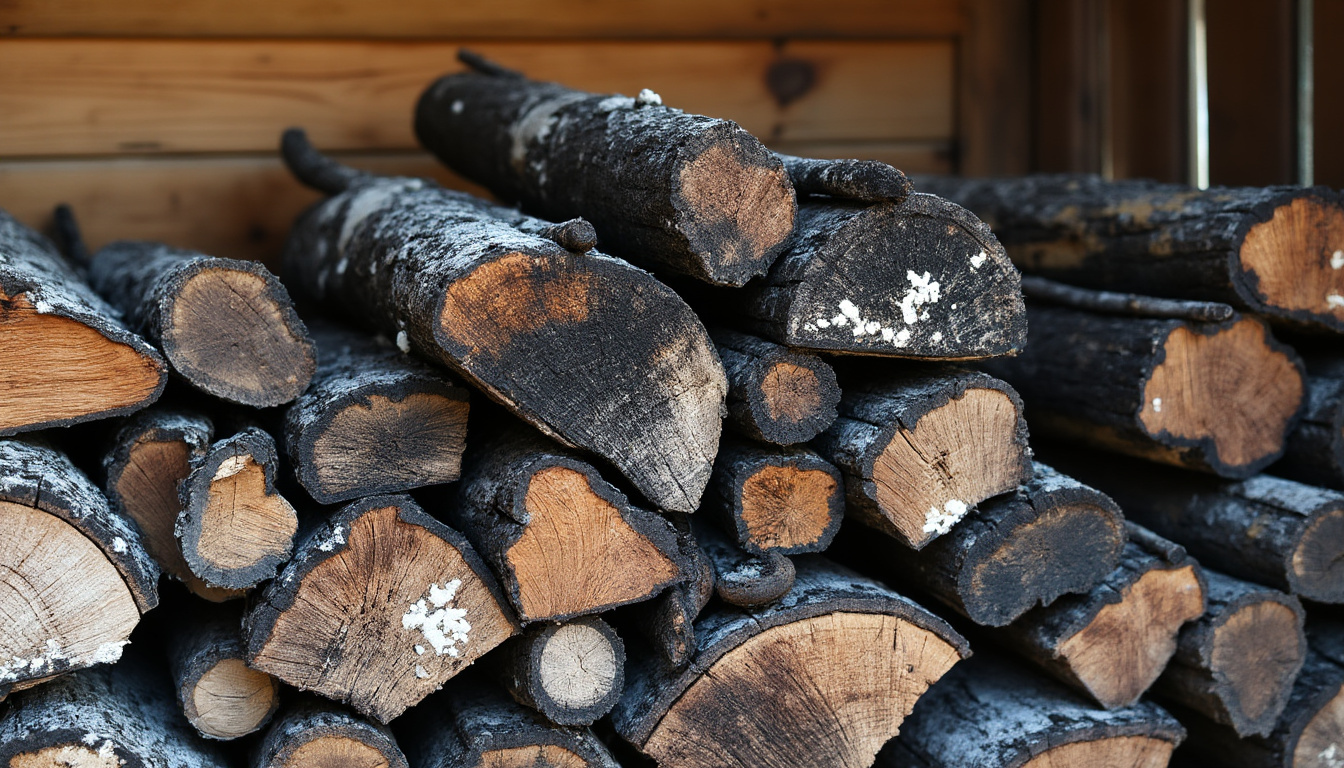 découvrez les étapes essentielles à suivre en cas de présence de mérule sur votre bois de chauffage pour protéger votre maison et éviter la propagation de ce champignon destructeur.