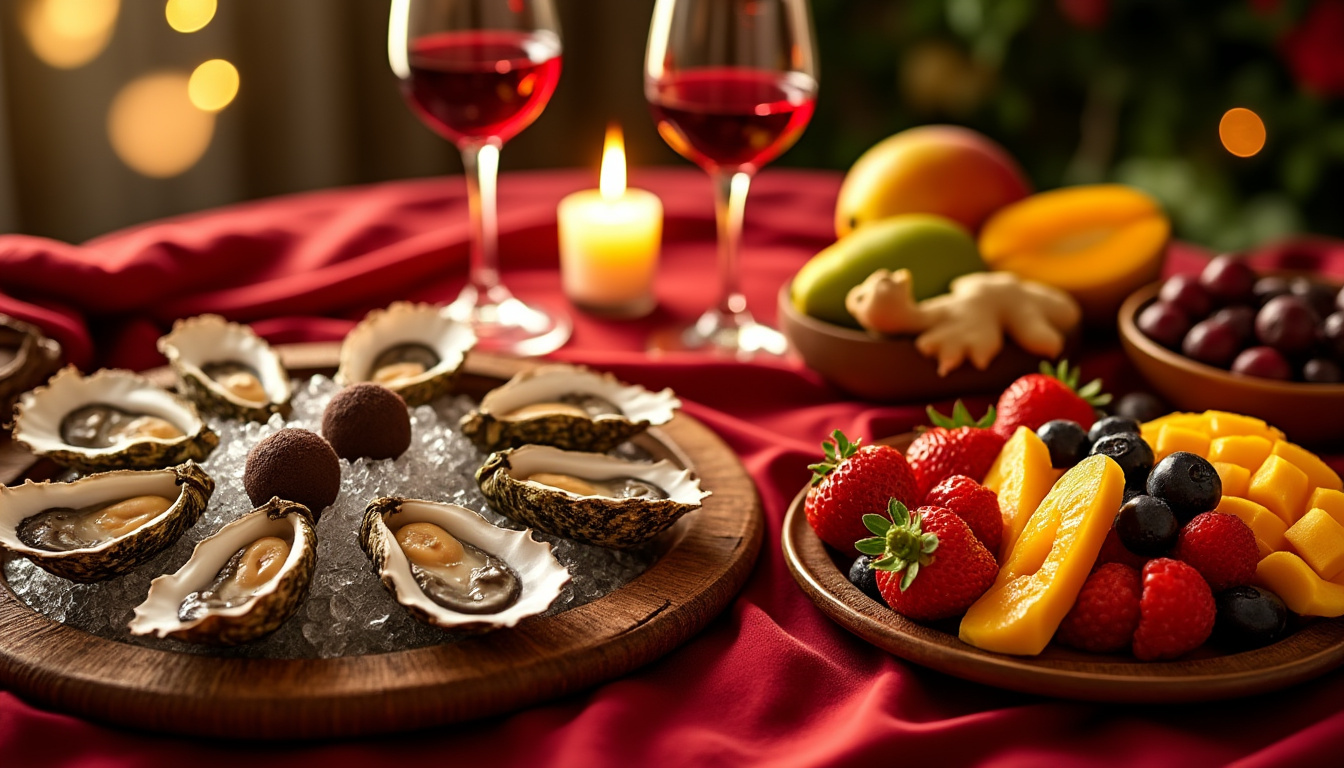 découvrez le top des aliments aux pouvoirs aphrodisiaques pour stimuler naturellement votre désir et renforcer votre vitalité.